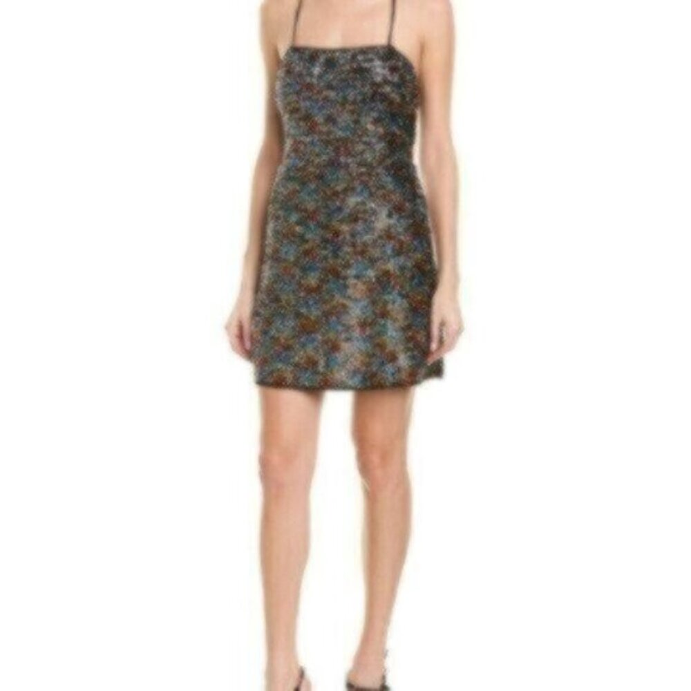 NWT Aiden Strappy Sequin Mini Party Dress Large